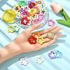 50Pcs Opaque Acrylic Pendants MACR-YW0004-36-4