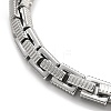 304 Stainless Steel Boston Link Chain Bracelets BJEW-H618-05P-2