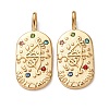304 Stainless Steel Pendants STAS-C184-10G-04-1