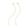 Brass Earring Findings KK-A274-17B-G-1