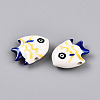 Handmade Porcelain Beads PORC-N009-08C-2