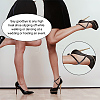 AHADEMAKER PU Leather High-heeled Shoelaces DIY-GA0004-22-10