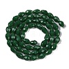 Opaque Solid Color Beads Strands EGLA-N013-P10mm-D04-2