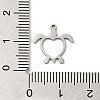 Non-Tarnish 201 Stainless Steel Pendants STAS-E206-04P-03-3
