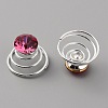 Fashion Iron Spirl Coils Hair Clip OHAR-WH0021-15C-1