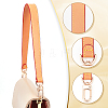 PVC Imitation Leather Bag Handles PURS-WH0005-87KCG-02-3