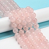 Natural Rose Quartz Beads Strands G-K343-A01-02-2