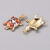 Alloy Enamel Pendants FIND-CJC0027-01G-10-2