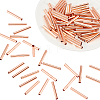   100 Pcs Brass Tube Beads KK-PH0001-69-1