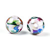 Ocean Theme Printed Opaque Acrylic Beads MACR-T048-07D-2