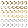 90Pcs 3 Colors Tibetan Style Alloy Bead Frames FIND-SC0011-51-1