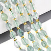 Natural Green Fluorite Beads Strands G-N342-53-8x6-12-1
