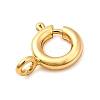Brass Spring Ring Clasps KK-D407-20G-B-2