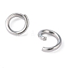 Tarnish Resistant 304 Stainless Steel Open Jump Rings STAS-E011-4x0.7mm-2