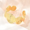 Brass Cuff Bangles for Women BJEW-P397-02G-3
