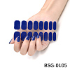 Nail Art Full Cover Nail Stickers MRMJ-YWC0001-BSG-0105-1