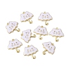 Alloy Enamel Pendants ENAM-CJC0012-007E-1