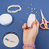 6 Rolls 6 Styles Elastic Crystal Thread EW-TA0001-03-5