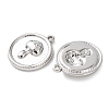 304 Stainless Steel Pendants STAS-P432-01A-P-2