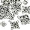 16Pcs 4 Styles Tibetan Style Alloy Pendants FIND-FS0002-13-3