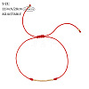 Handmade Glass Seed Bead Braided Bead Bracelets IA9364-5