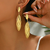 Elegant Stainless Steel Stud Earrings VF4299-8-6