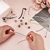 10Pcs 5 Colors Iron Bookmark Findings IFIN-AR0001-41-4
