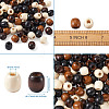 Natural Wood Beads WOOD-CD001-03-LF-9
