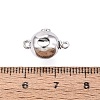 Brass Box Clasps KK-Q074-10P-4