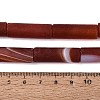 Natural Banded Agate Beads Strands G-Q606-23G-4