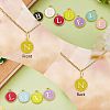 120Pcs 12 Colors Golden Plated Alloy Charms sgENAM-SZ0001-64N-6