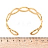 304 Stainless Steel Cuff Bangles for Women LS-BJEW-D306-02G-3