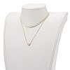 Brass Cubic Zirconia Charm Bracelets & Necklaces Sets SJEW-JS01175-7