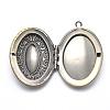 Brass Locket Pendants KK-F717-05AB-NR-3