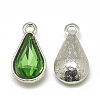 Alloy Glass Pendants PALLOY-T029-8x13mm-20-1
