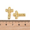Easter Brass Micro Pave Clear Cubic Zirconia Pendants CU-CBADC6C-10G-04-3
