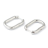 Brass Huggie Hoop Earrings EJEW-L234-027A-4