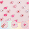 600Pcs 3 Colors Opaque Acrylic Beads MACR-SP0001-23A-6