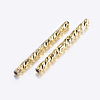 Brass Tube Beads KK-K197-B-35G-1