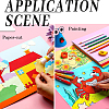 50Pcs A4 Craft Paper Cardstock DIY-SP0003-11F-4