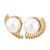 304 Stainless Steel Stud Earrings EJEW-L317-02G-01-2