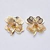 Brass Cubic Zirconia Pendants KK-T049-031G-NF-1