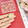 60Pcs 4 Styles Brass Tube Bails KK-BBC0022-76-3