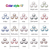 Alloy Rhinestone European Beads CPDL-PH0001-02-2