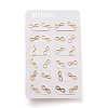 304 Stainless Steel Stud Earrings EJEW-K082-02G-1