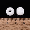 Natural White Jade European Beads G-Q607-01A-19-3