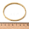 304 Stainless Steel Hinged Bangles BJEW-D408-27G-3