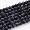 Crackle Agate Beads Strands G-A002-1-1