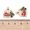Alloy Enamel Pendants ENAM-I061-01KCG-20-3
