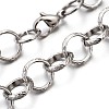 304 Stainless Steel Rolo Chains Jewelry Sets SJEW-O030-02P-4